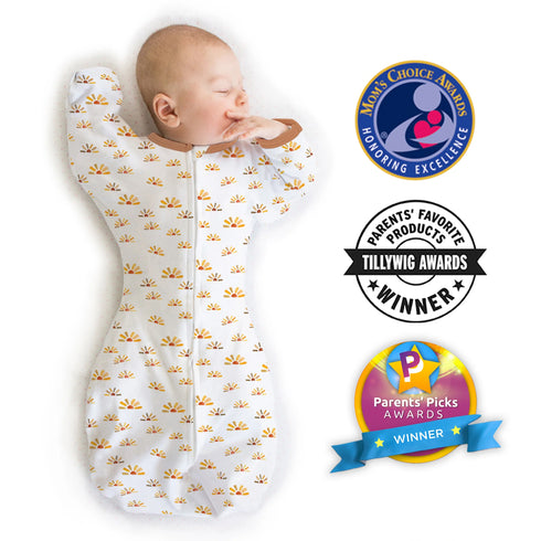 Transitional Swaddle Sack Kapalopussi, watercolor sunny days